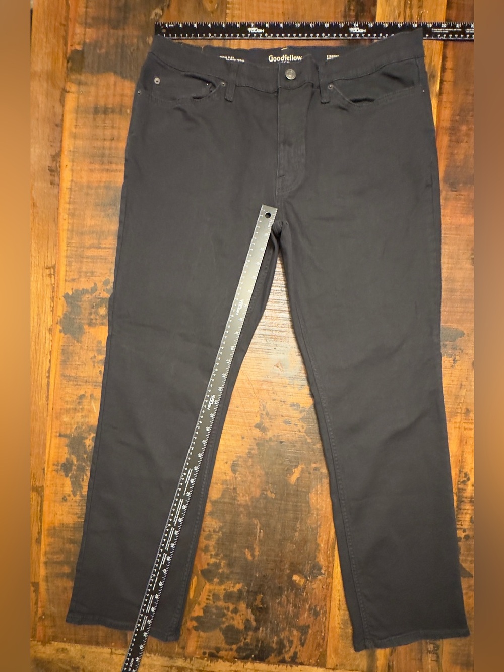 Goodfellow & Co Black Straight Leg Pants 38x32